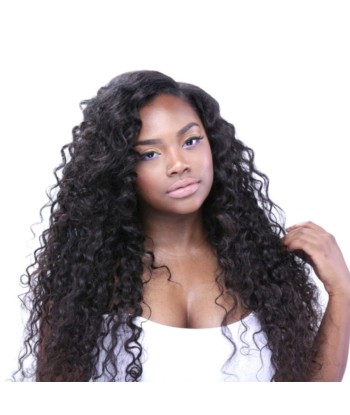 3 Paquets de Tissage + Lace Frontal Deep Wave 13x4 Economisez 