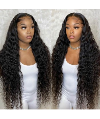 Front lace 4x4" Deep Wave Brun Foncé Livraison rapide