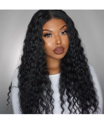 Front lace 4x4" Deep Wave Brun Foncé Livraison rapide