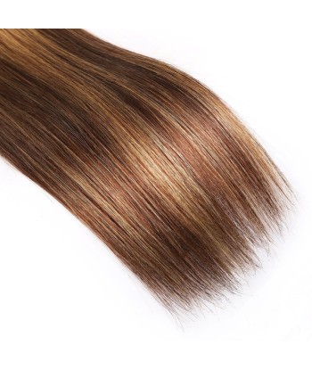 Tissage Straight | Chatain Méché Blond | P4/27 acheter