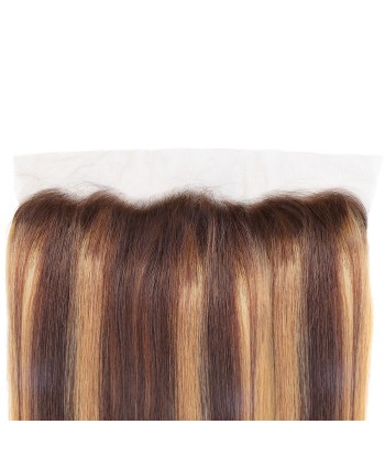 Lace Frontal Straight | Chatain Méché Blond | P4/27 13x4 du meilleur 