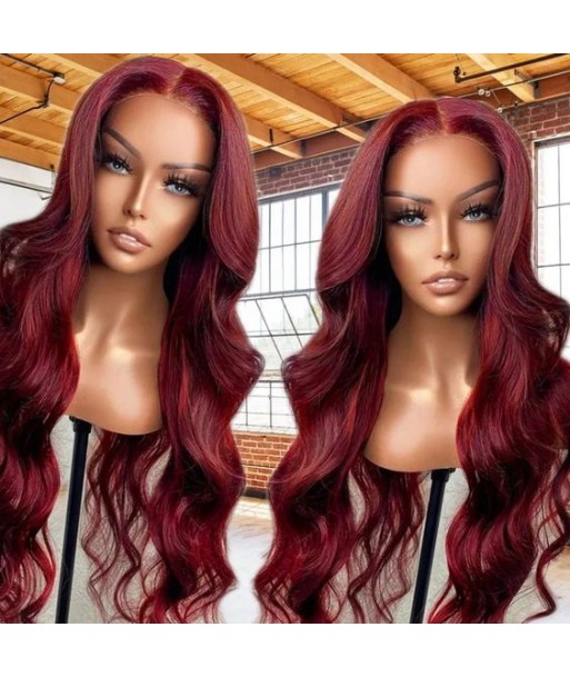 T-Lace Body Wave Auburn en stock