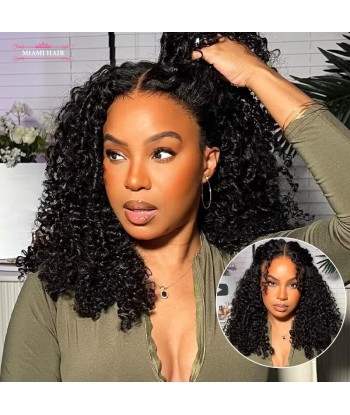 Perruque HD Miami HairFlex 9x6 Kinky Curly sur le site 