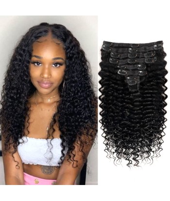 Kit Extensions à Clips Deep Wave Noir 120 gr destockage