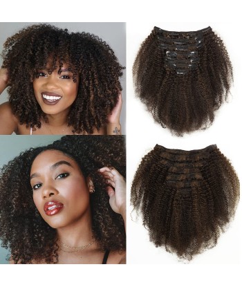 Kit Extensions à Clips Afro Curly Chocolat 120 gr, 4 paiement sécurisé