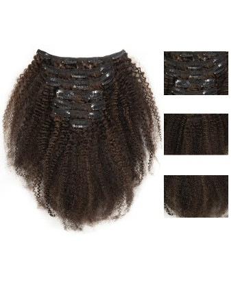 Kit Extensions à Clips Afro Curly Chocolat 120 gr, 4 paiement sécurisé