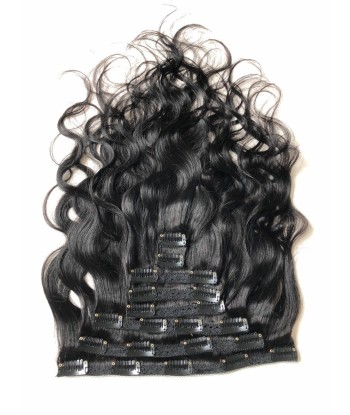 Kit Extensions à Clips Body Wave Noir 120 gr Le MVP de beaucoup