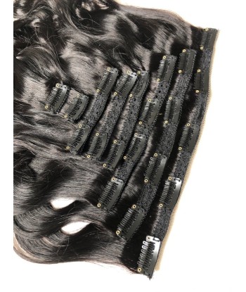 Kit Extensions à Clips Body Wave Noir 120 gr Le MVP de beaucoup