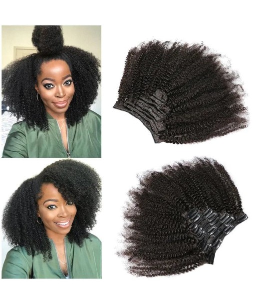 Kit Extensions à Clips Afro Curly Brun 120 gr ouvre sa boutique