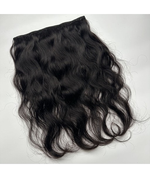 Extension à Clips Natural Wavy Noir Mono Bande Maxi Volume basket pas cher