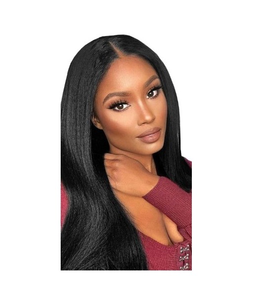 Extension à Clips Yaki Straight Noir Mono Bande Maxi Volume ou a consommer sur place