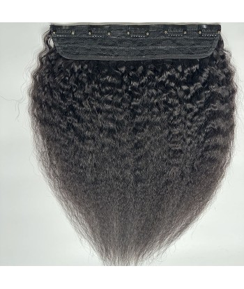 Extension à Clips Kinky Straight Noir Mono Bande Maxi Volume JUSQU'A -70%! 