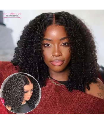 Miami Peinflex 9x6 Kinky Curly 250% HD Wig pas chere