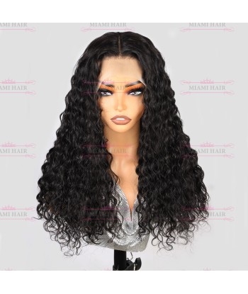 Perruque Lace Wig 13x4 Water  Wave - avec Effet Presque Double Drawn et Maximum de Volume en Cheveux Remy basket pas cher