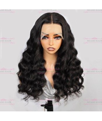 Perruque Lace Wig 13x4 Loose Wave - avec Effet Presque Double Drawn et Maximum de Volume en Cheveux Remy pas chere