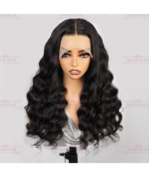 Perruque Lace Wig 13x4 Loose Wave - avec Effet Presque Double Drawn et Maximum de Volume en Cheveux Remy pas chere