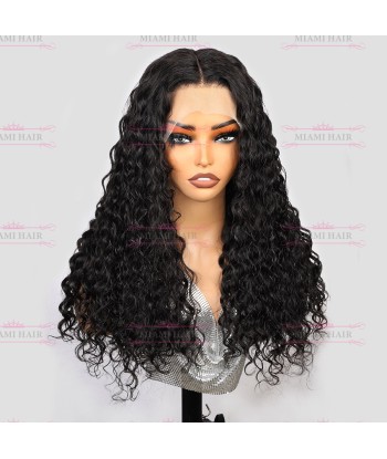 Perruque Lace Wig 13x4 Water  Wave - avec Effet Presque Double Drawn et Maximum de Volume en Cheveux Remy basket pas cher