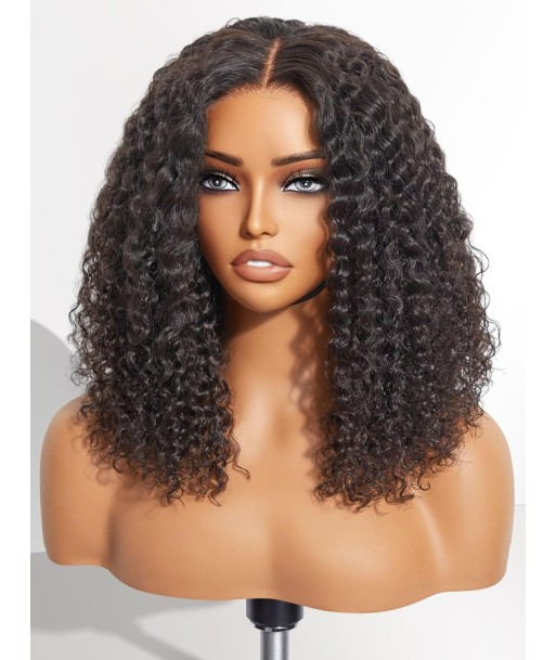 Wig 6x6 Kinky Loop Wig - 150% de densidad - Cabello rizado natural Par le système avancé 