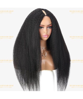 Parrucca marrone scuro afro yaki a v-part Profitez des Offres !