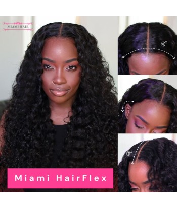 Miami Hairflex 9x6 Water Wave 250% HD Wig À commander