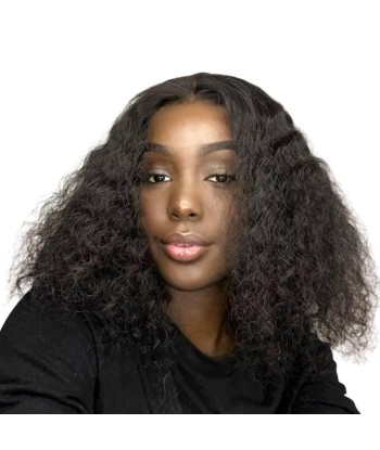 Front lace 4x4" Deep Wave Brun Foncé chez Cornerstreet bien 