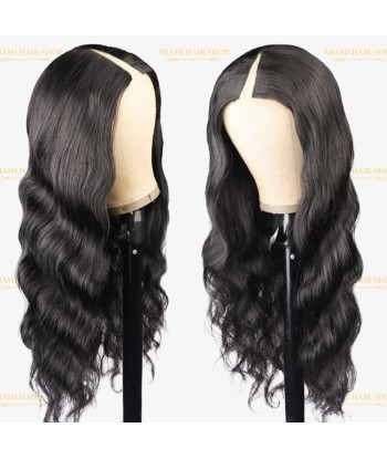 Perruque V-Part Body Wave Brun Foncé prix pour 