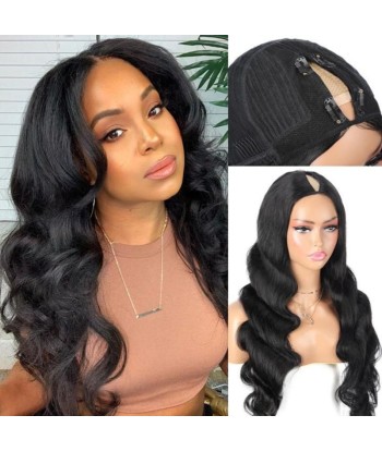 Perruque V-Part Body Wave Brun Foncé prix pour 