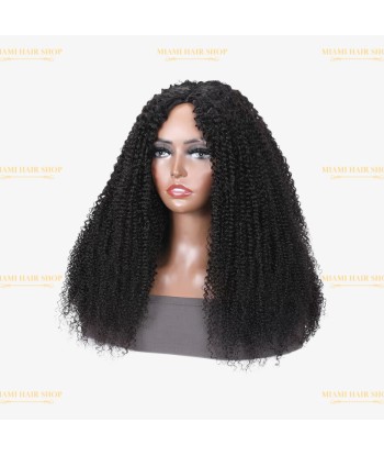 Perruque V-Part Kinky Curly Brun Foncé prix