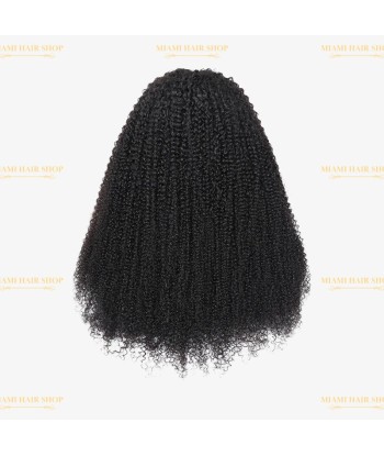 Perruque V-Part Kinky Curly Brun Foncé prix