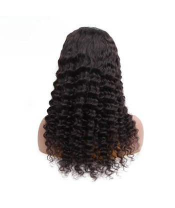 Perruque U-Part Deep Wave Brun Foncé du meilleur 