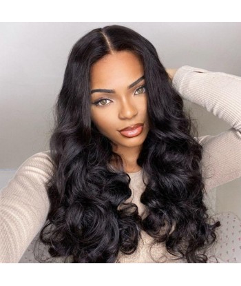 Voorgesneden voorkant 13x4 "Body Wave Dark Brown" Ready-to-Wear " Profitez des Offres !