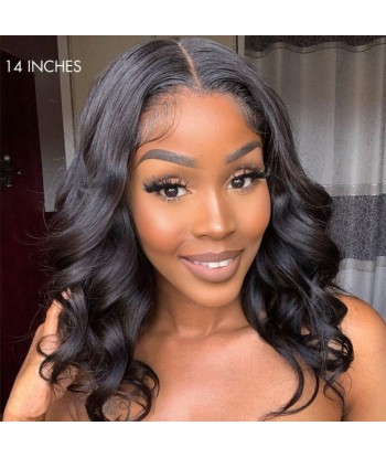 Voorgesneden voorkant 13x4 "Body Wave Dark Brown" Ready-to-Wear " Profitez des Offres !