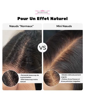 Miami Hairflex 9x6 Yaki recht 250% HD -pruik Les magasins à Paris