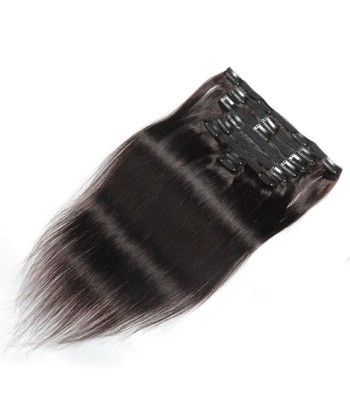 Rechte bruine clipextensies 120 gram commande en ligne