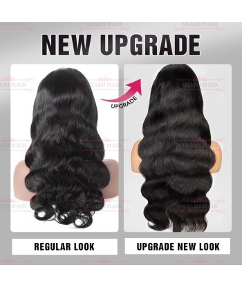 Koerpruiken 13x4 lichaamsgolf met bijna dubbel getrokken effect en maximaal Remy Hair Volume acheter en ligne